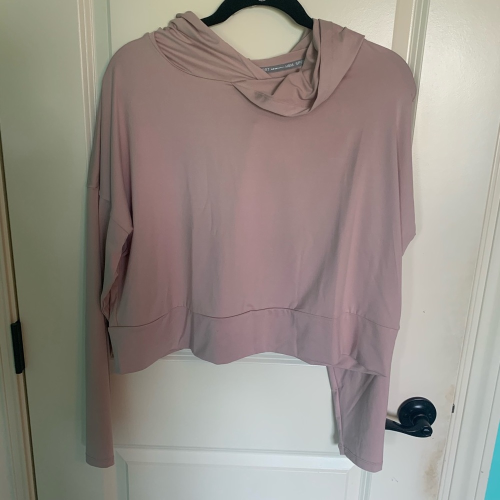 H&M Sport Cropped Hoodie